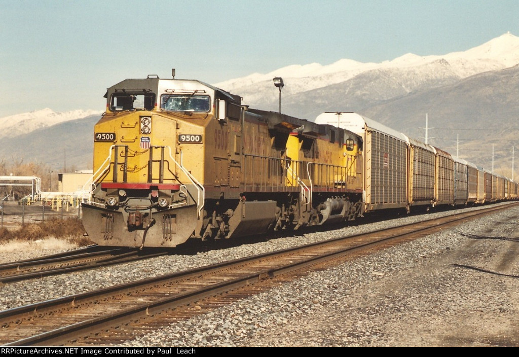 Tied down vehicle train